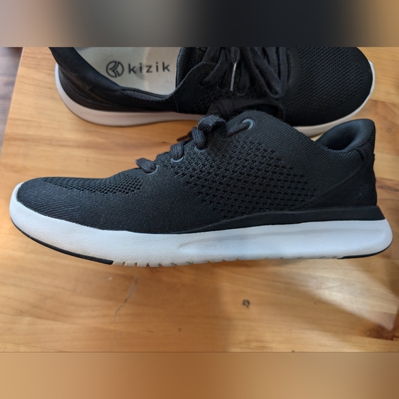 Kizik Athens Women's Shoes Size 9 Black & White Step in Recovery Comfort Sneaker - Picture 13 of 17